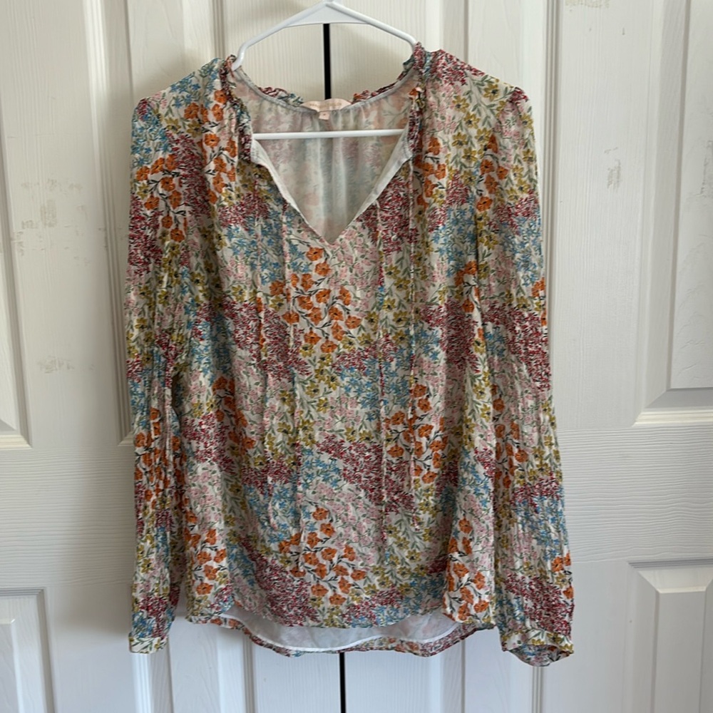 Rebecca Taylor floral blouse